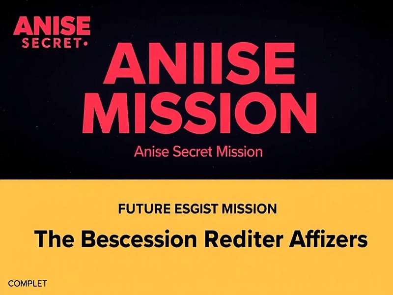 Anise Secret Mission Future Update Teaser